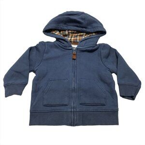 Carters Blue Sweatshirt Jacket Boy's 6 Months